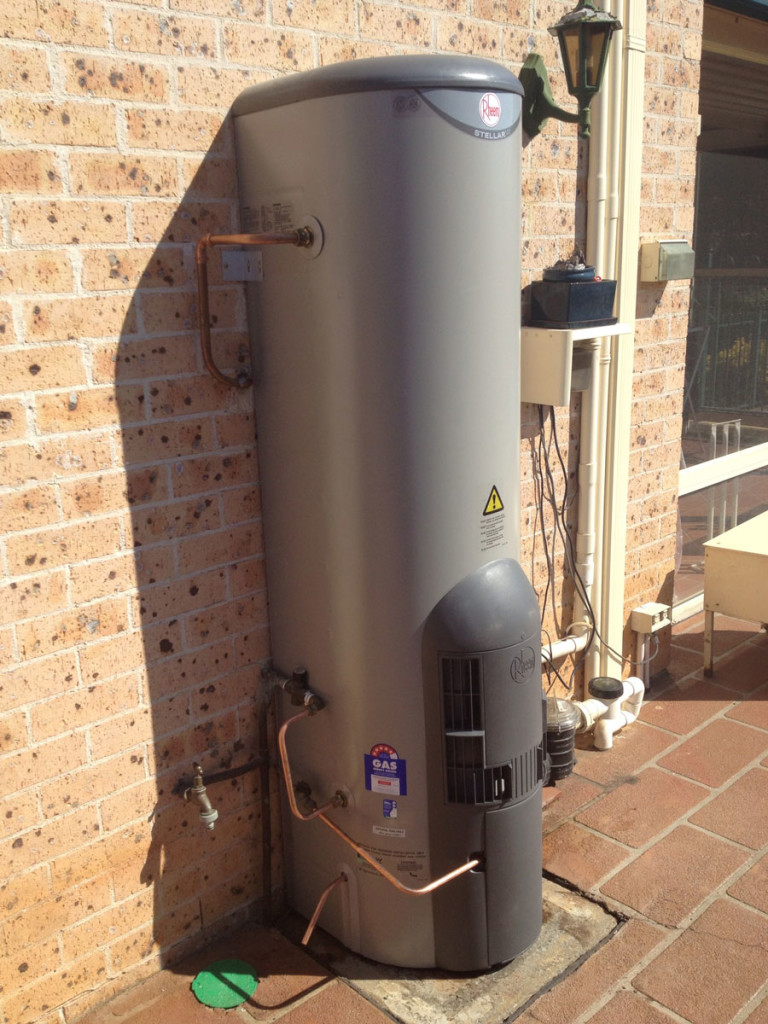 rheem storage hot water system