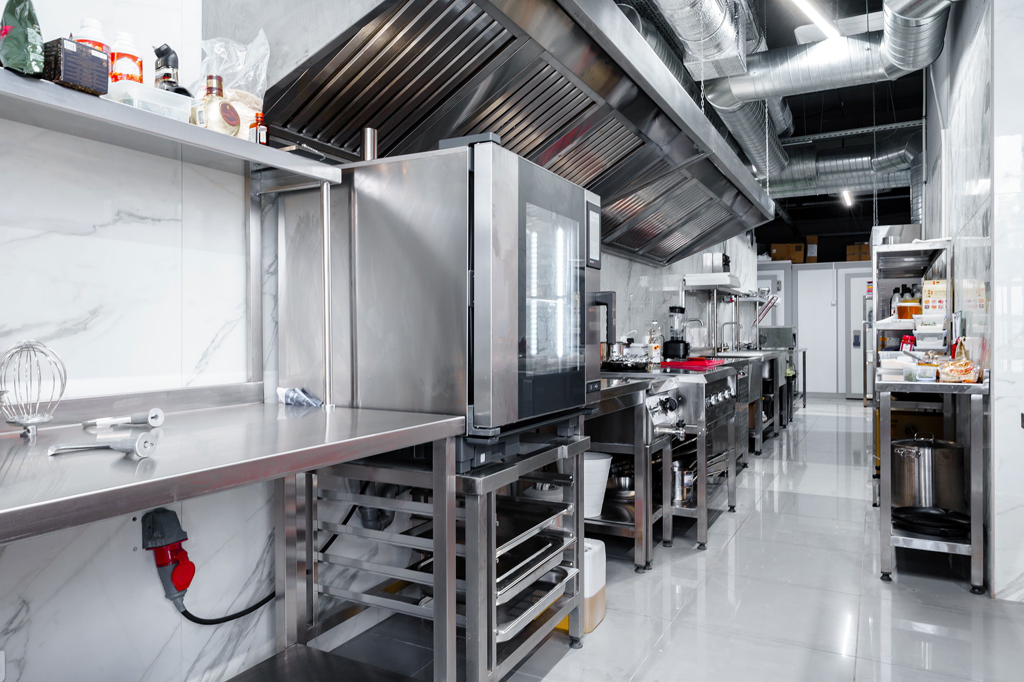 Commercial-kitchen-plumbing Backflow prevention is essential in commercial kitchens